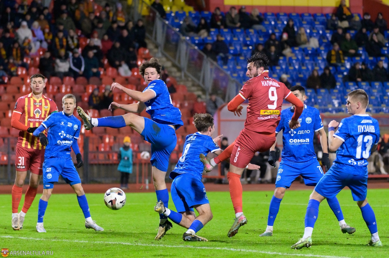 Новороссийский «Черноморец» сыграл вничью в холодной Туле. Подробности игры.