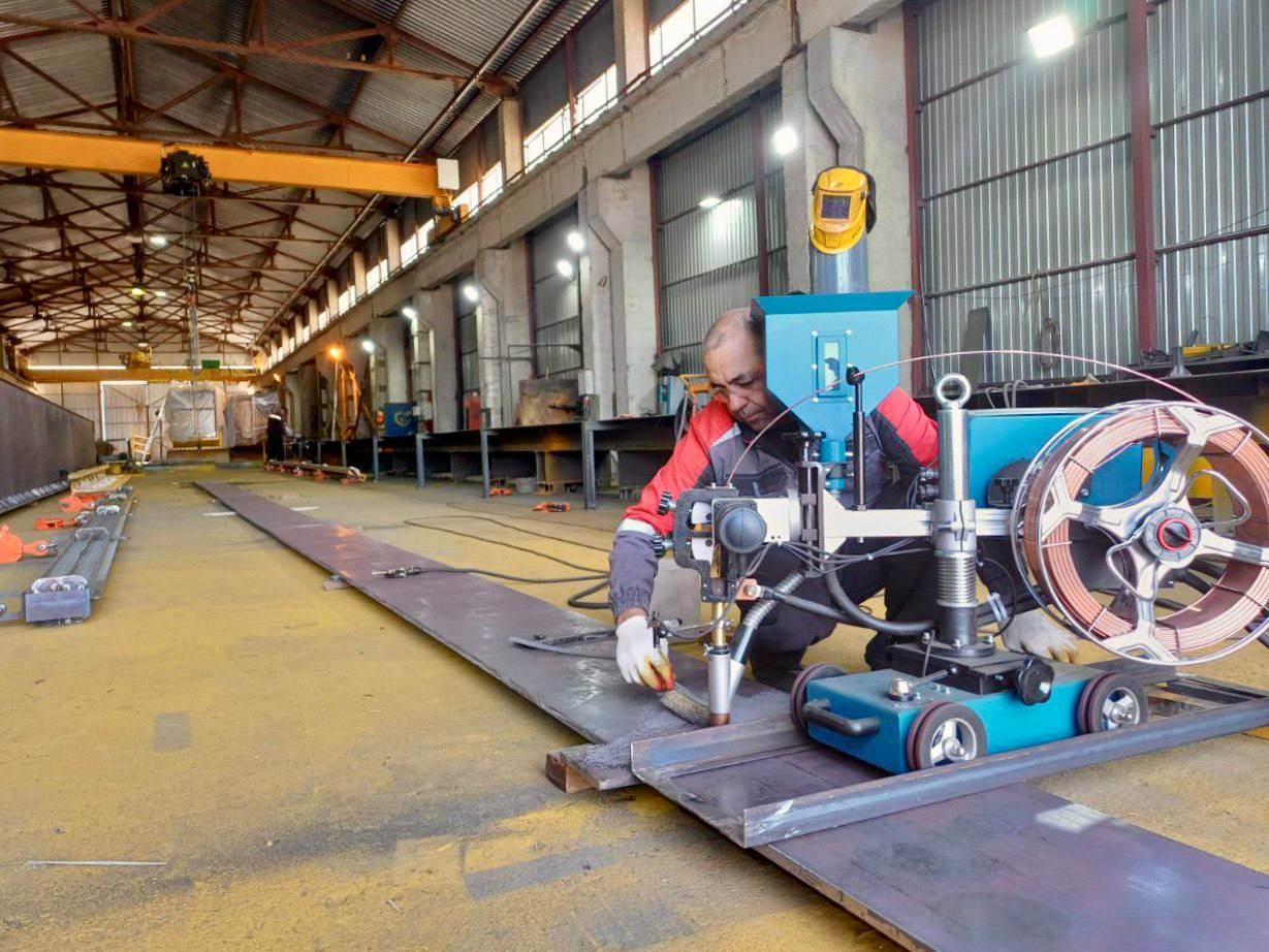 Краснодарский завод повысил эффективность изготовления металлических балок для опорных кранов