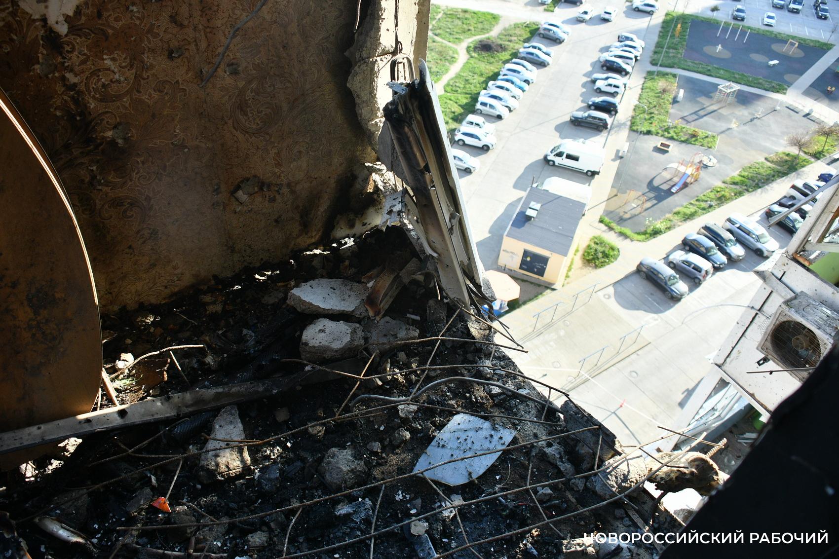 В Новороссийске оценивают ущерб от ночной атаки БПЛА