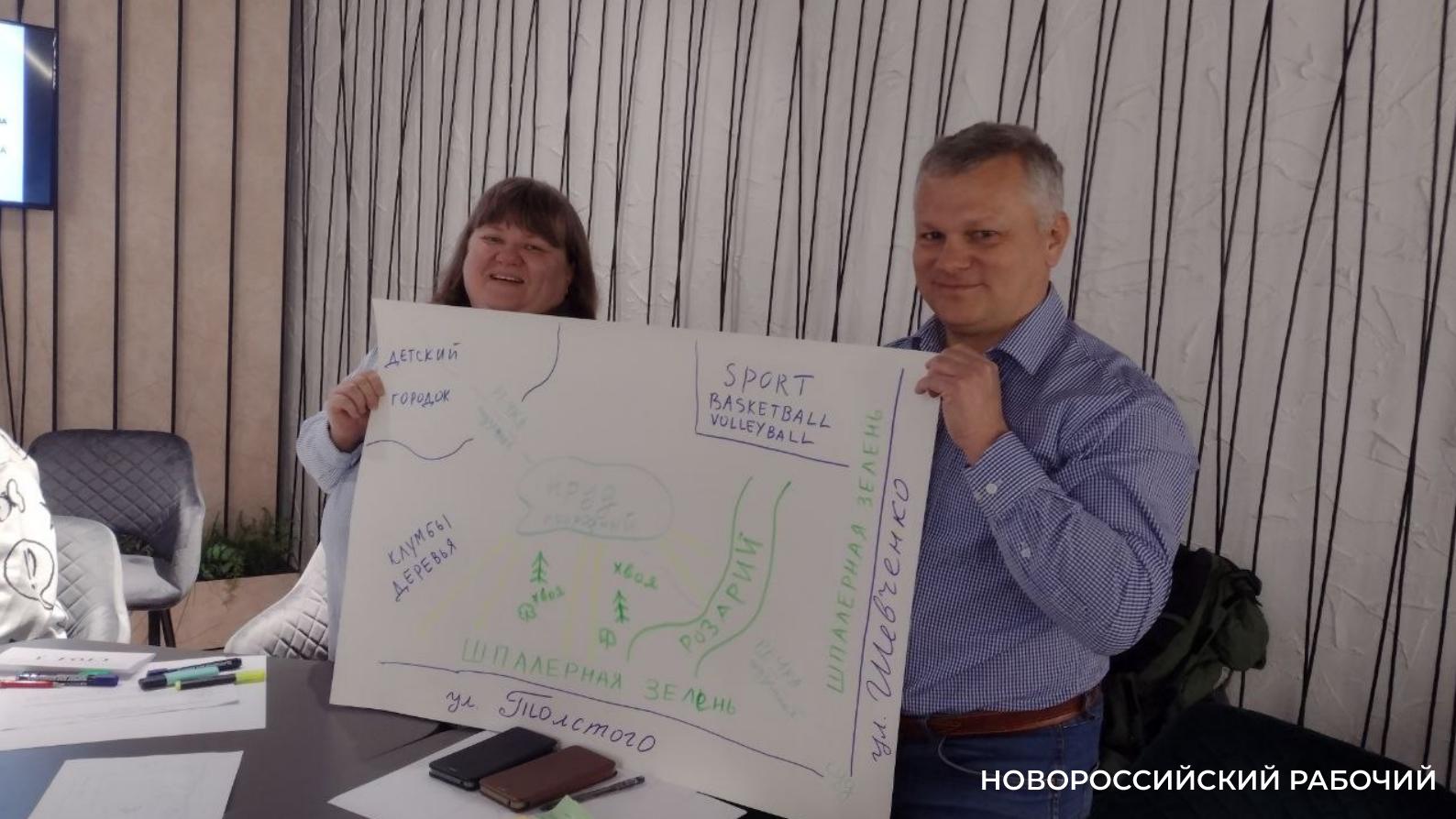 В Новороссийске на месте пустыря в парке могут построить дорогу или скейт-парк