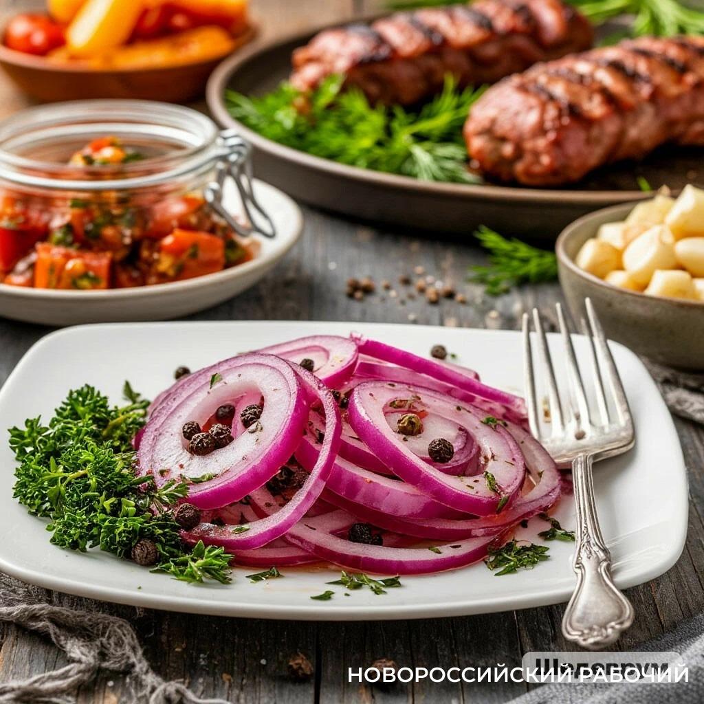 Палочка-выручалочка: маринованный красный лук для самых разных блюд
