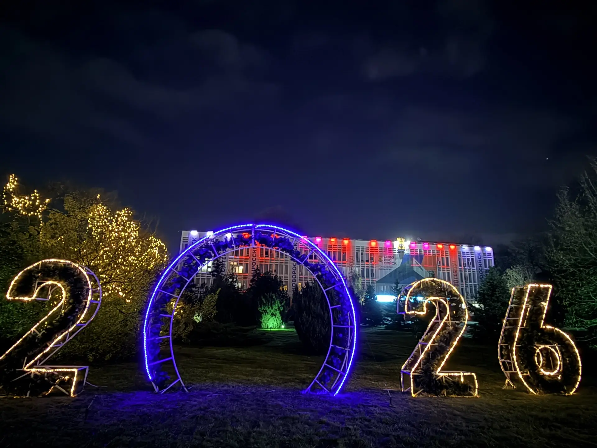 В новогоднюю ночь полицейские будут дежурить у городских елок Новороссийска