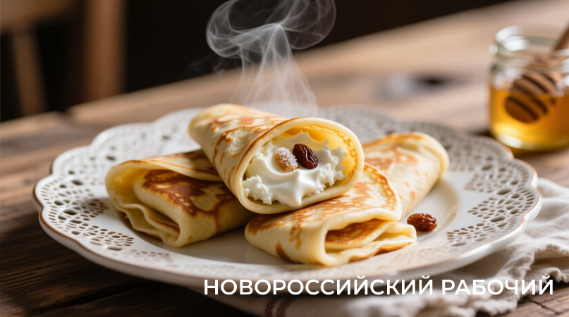 Налистники с творогом – вкусный и питательный завтрак