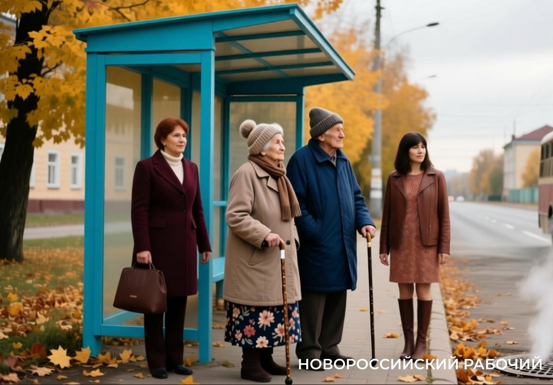 Силы не те…В Новороссийске пожилые люди просят вернуть остановку