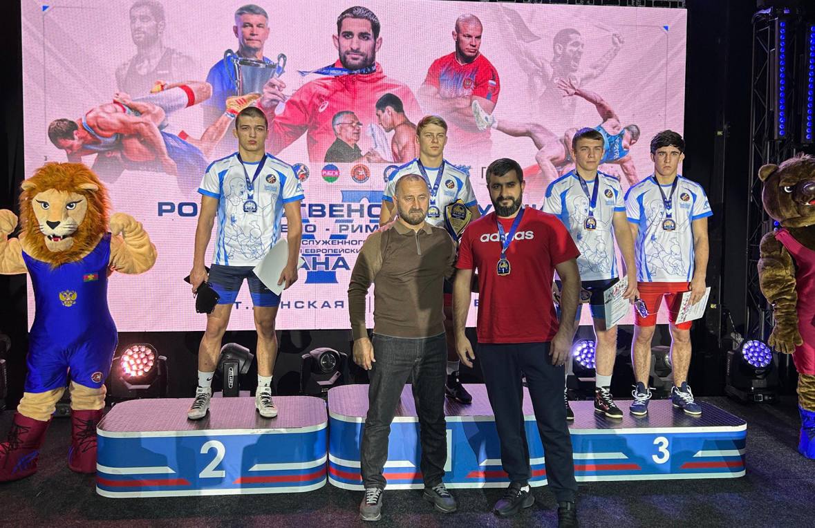 Греко-римские борцы станицы Натухаевской — призеры краевых соревнований