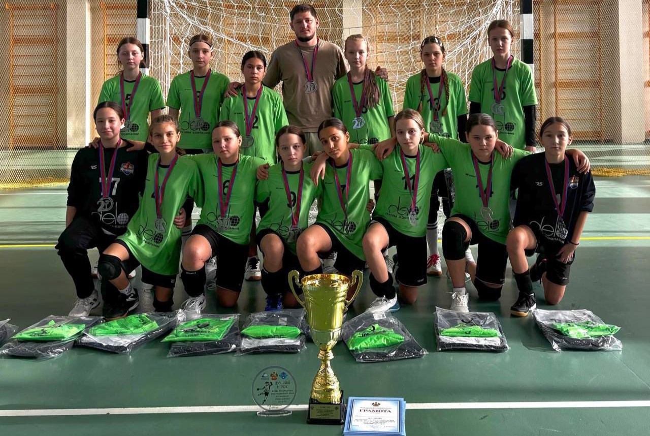 Новороссийские гандболистки стали одними из лучших в крае