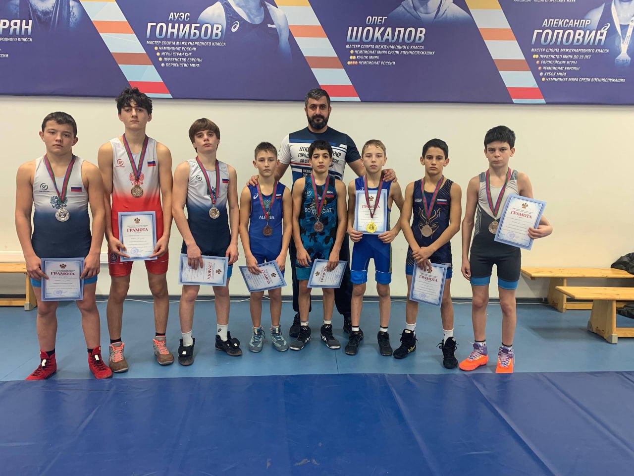 Десять новороссийских греко – римских борцов завоевали путевки на первенство ЮФО