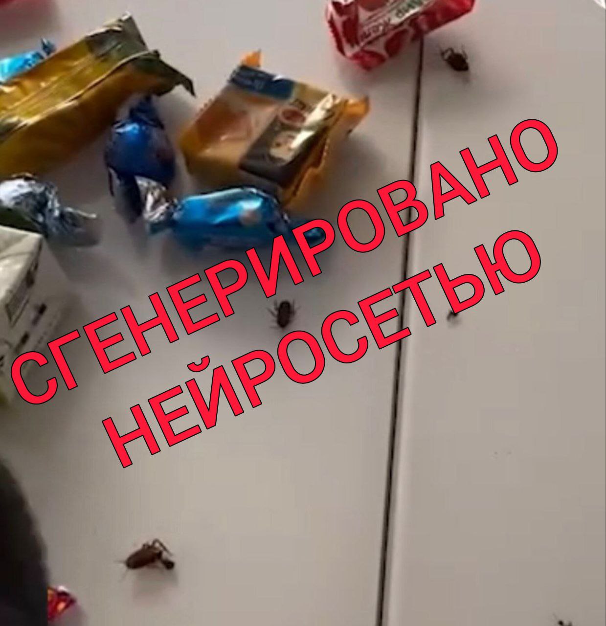 Новороссийцев предупреждают: тараканы в новогоднем подарке – фейк