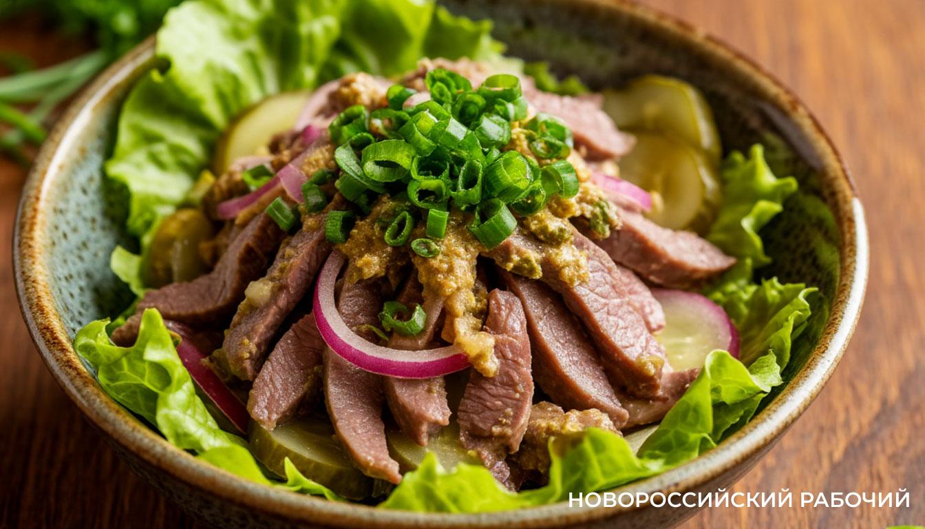 Салат из языка