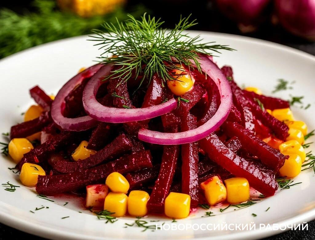 Салат из свеклы с новым вкусом