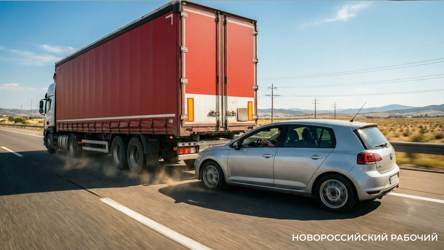 Вы видите фуру – а она вас, возможно, нет. И это опасно