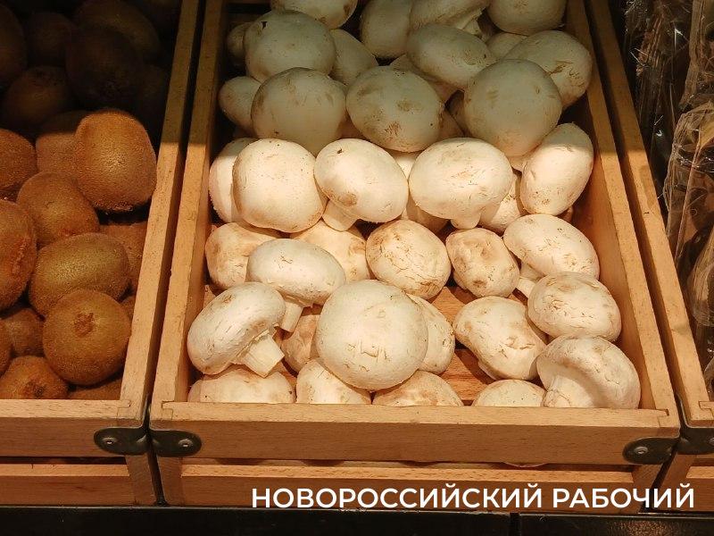Сколько стоят в Новороссийске грибы для зимнего обеда