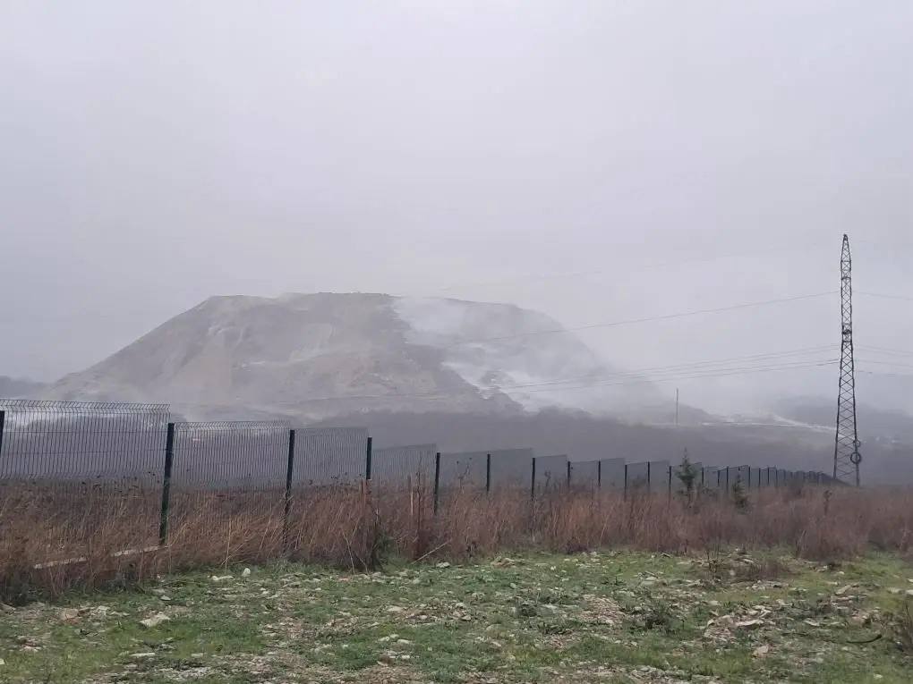 Осталось потушить 70 квадратов. Информация с новороссийского полигона