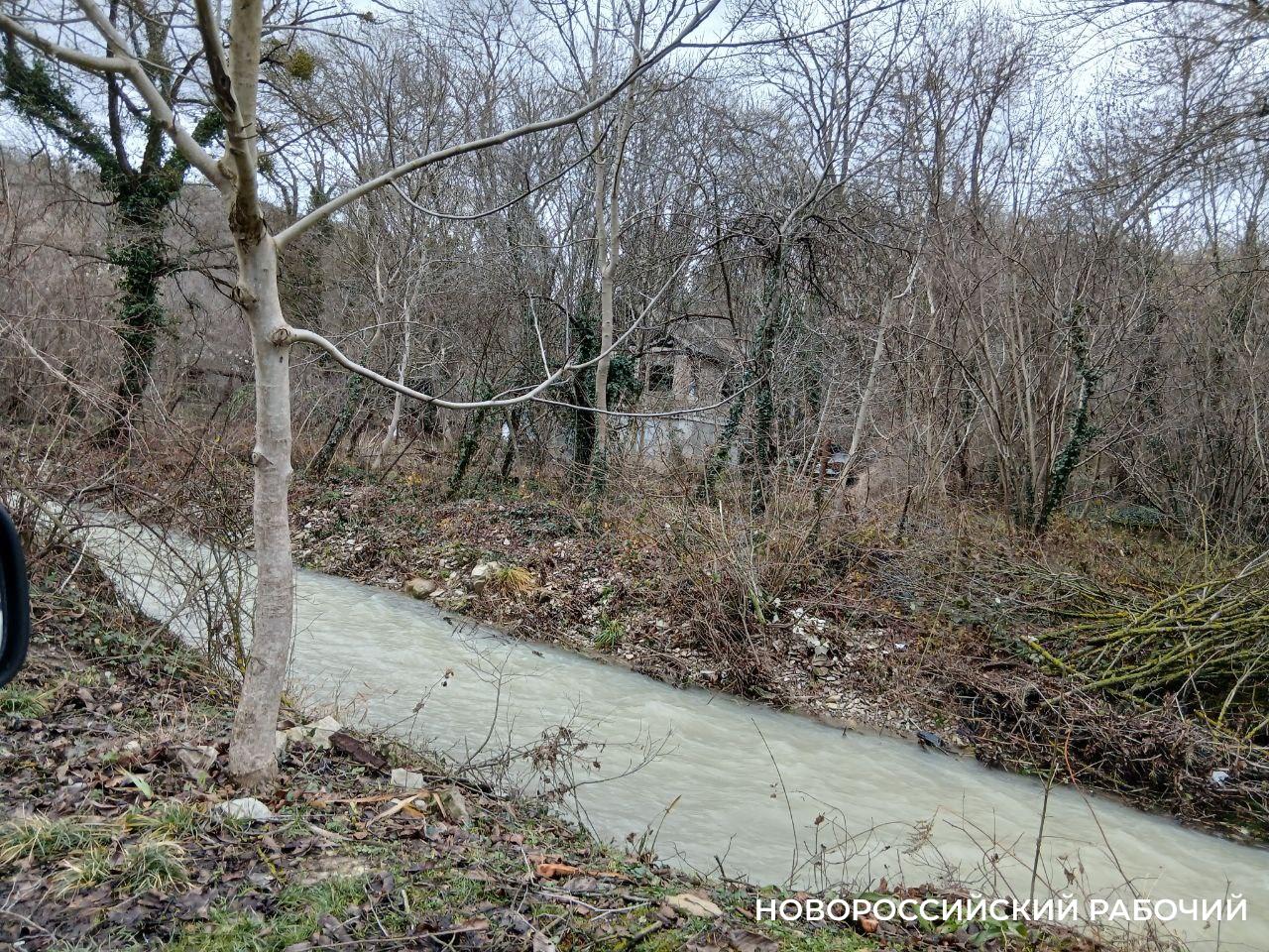 В Новороссийске задул «моряк», и наполнились ручьи