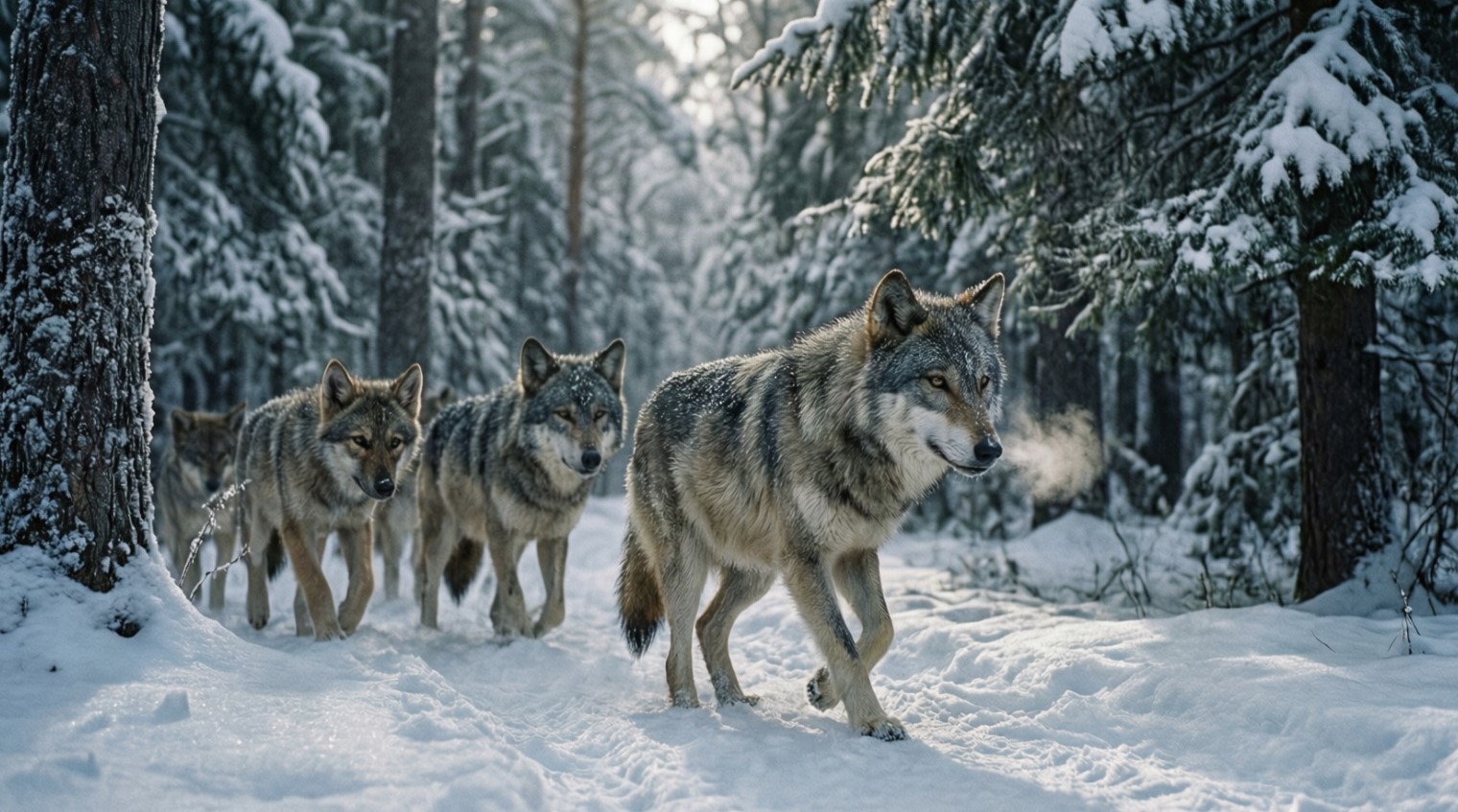Под Новороссийском промышляет стая волков           