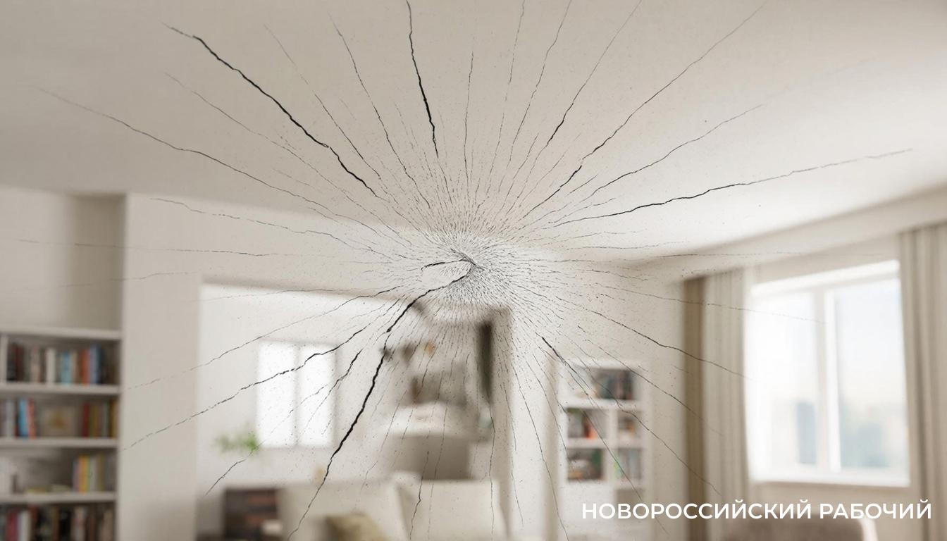 В Новороссийске после землетрясения в квартирах обнаружили трещины
