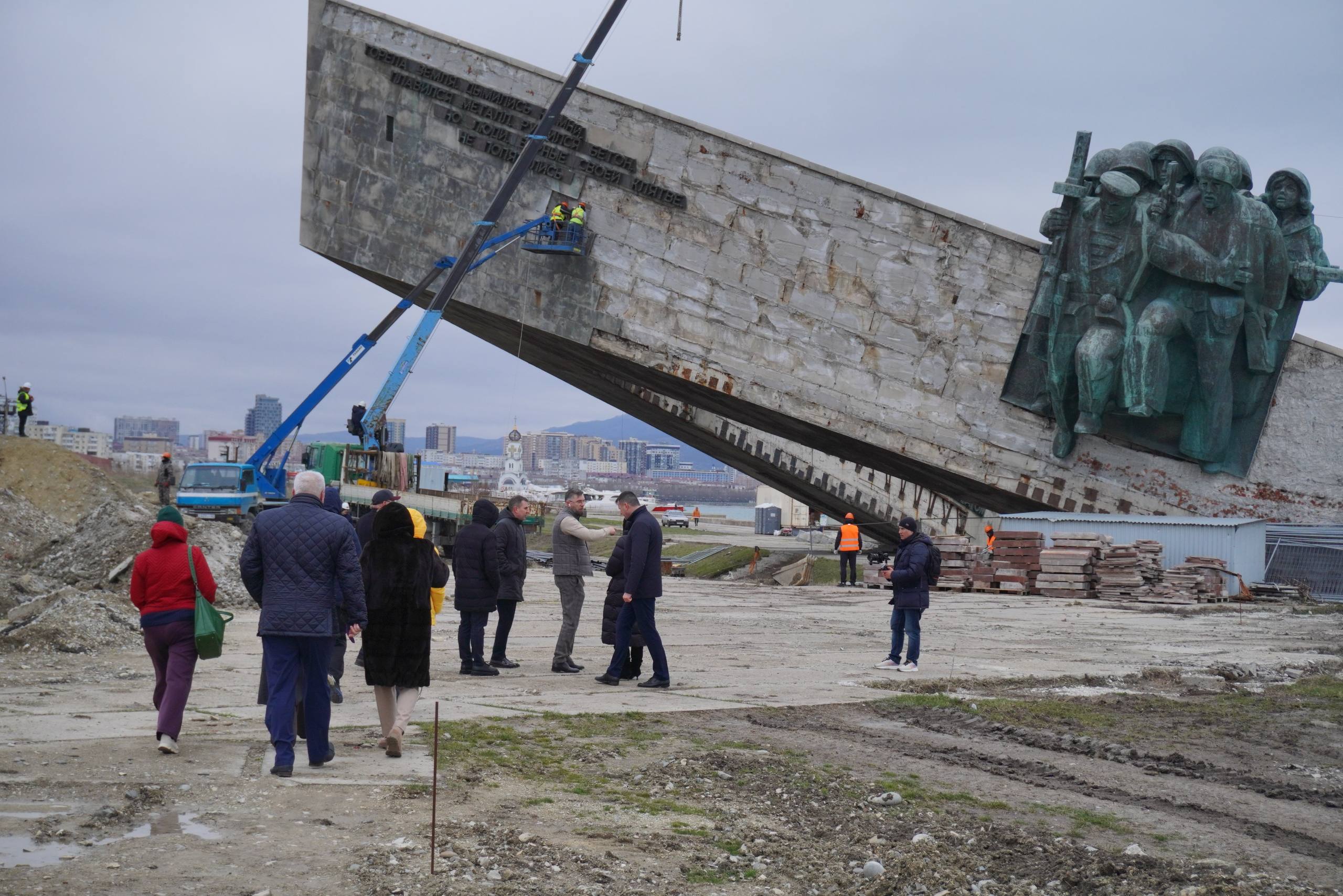 В Новороссийске мемориал «Малая Земля» отремонтируют в декабре этого года