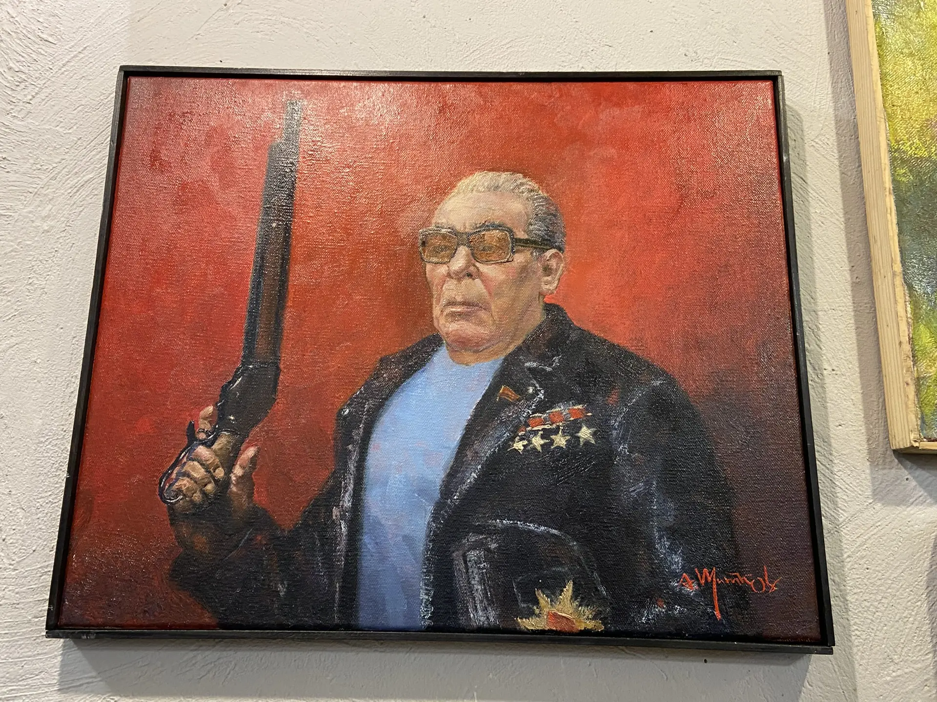 Новороссийский художник по-новому взглянул на Брежнева и явил этот образ зрителям