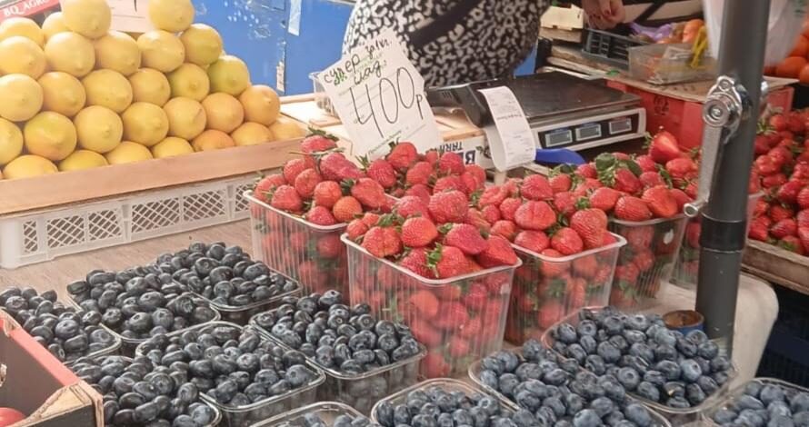 В Новороссийске подешевела импортная клубника