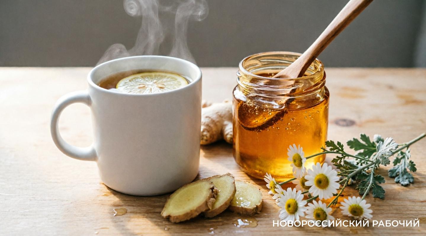 Не только лимон: как мёд, имбирь и другие продукты облегчат боль в горле