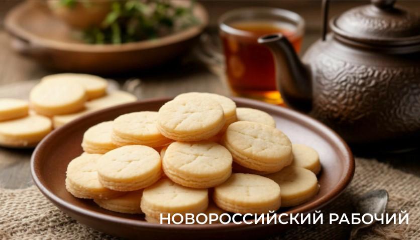 Песочное печенье к чаю