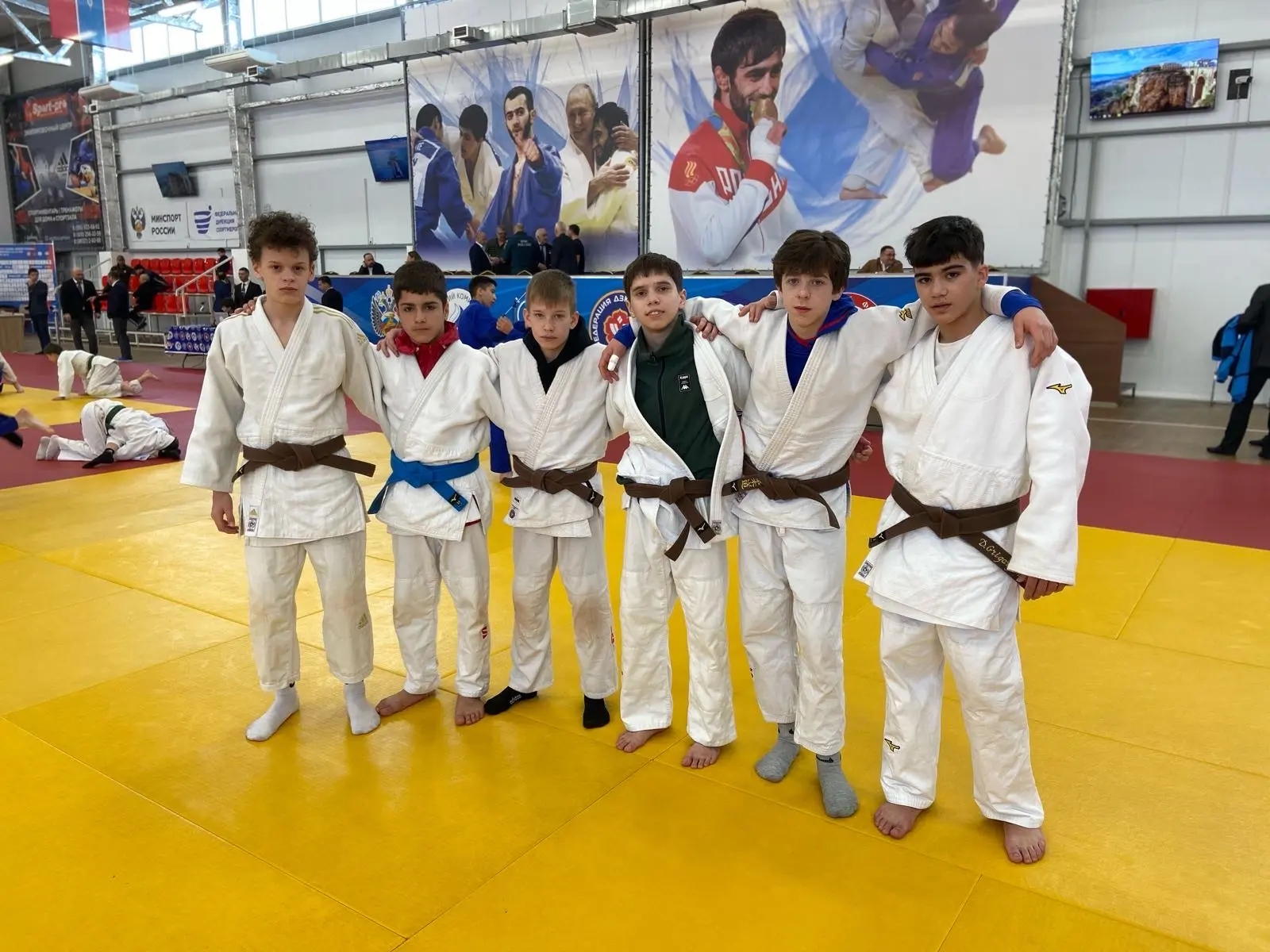 Юные новороссийские дзюдоисты завоевали четыре бронзы первенства ЮФО