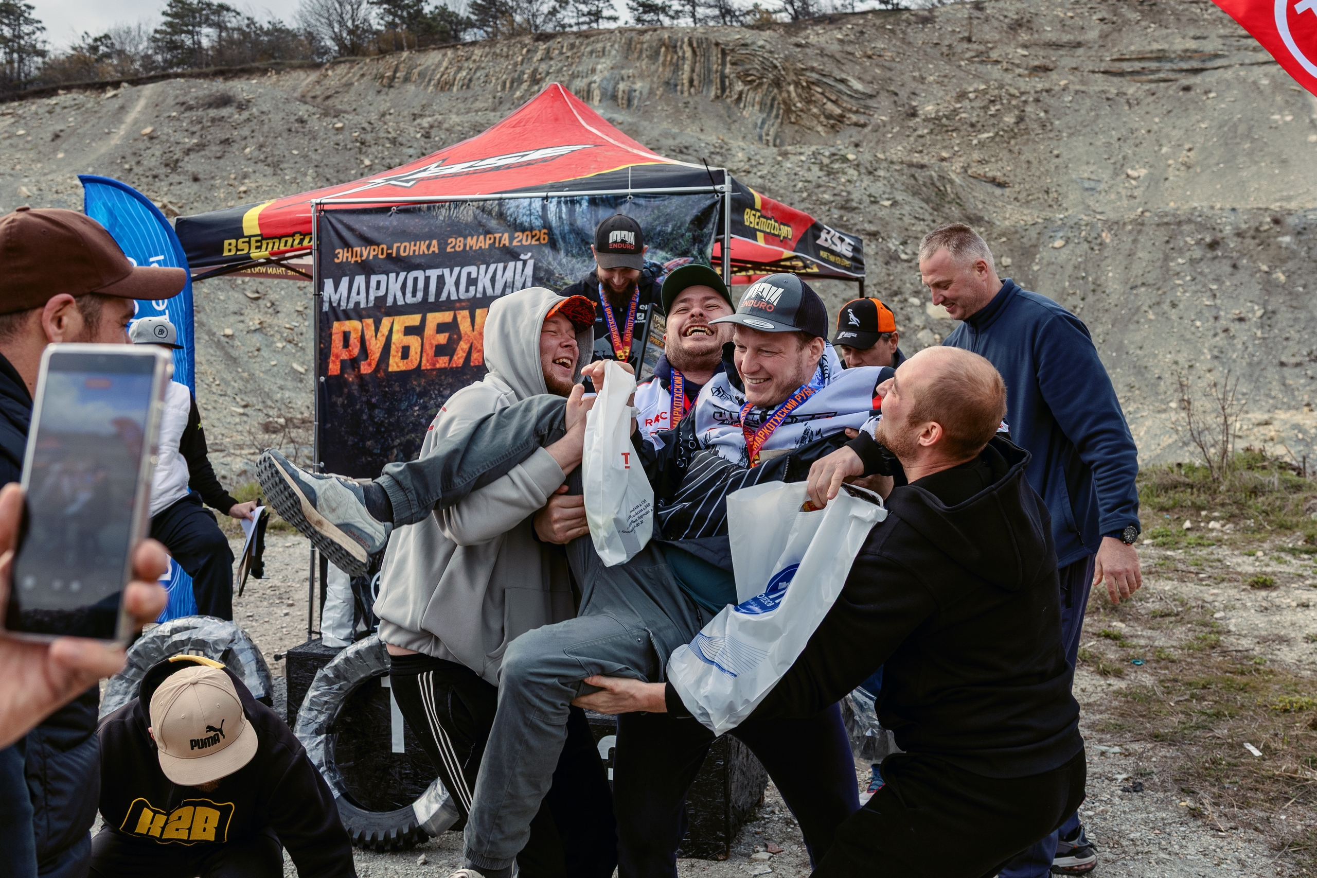 В Новороссийске мотоциклисты соревновались за Кубок «Маркотхский рубеж»  