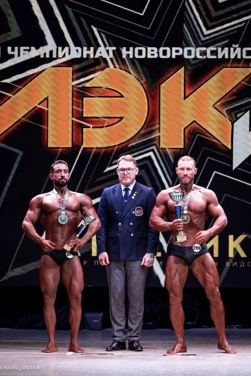 Новороссийцы стали абсолютными чемпионами турнира по бодибилдингу