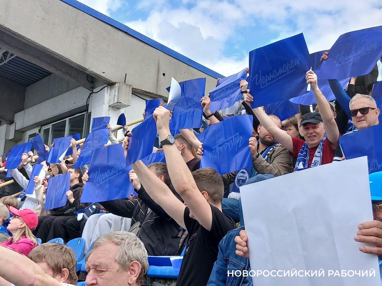 Под занавес сезона «Черноморец» в Новороссийске победил, но выбыл из Первой лиги