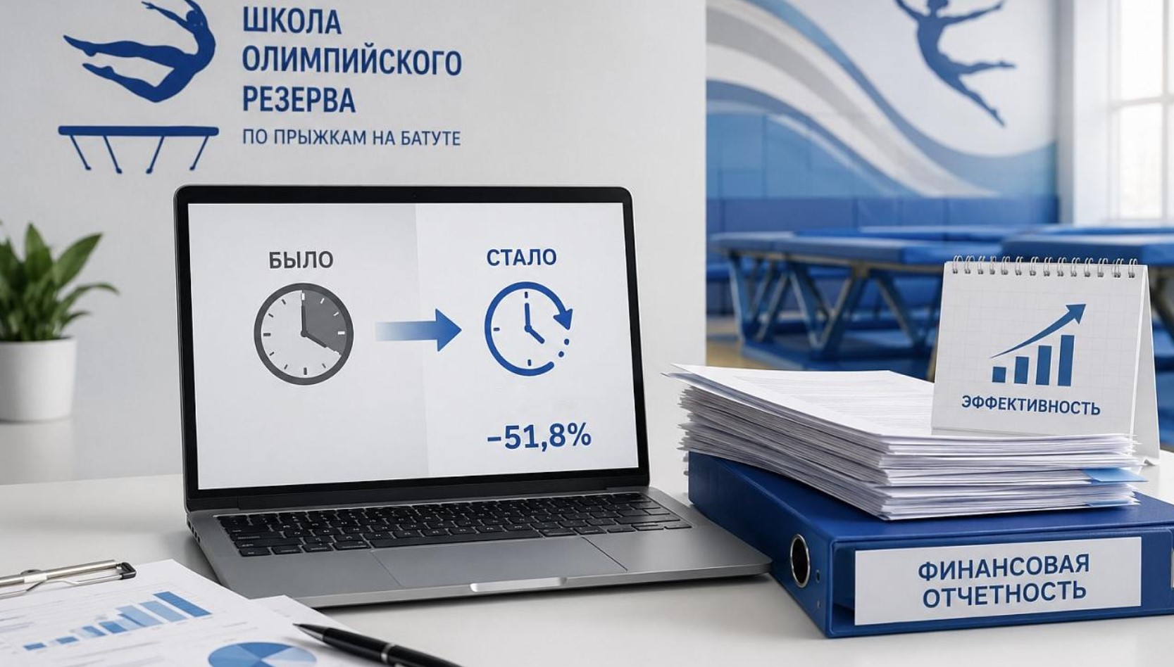 Кубанская спортивная организация сократила время оформления финансовой отчетности в два раза