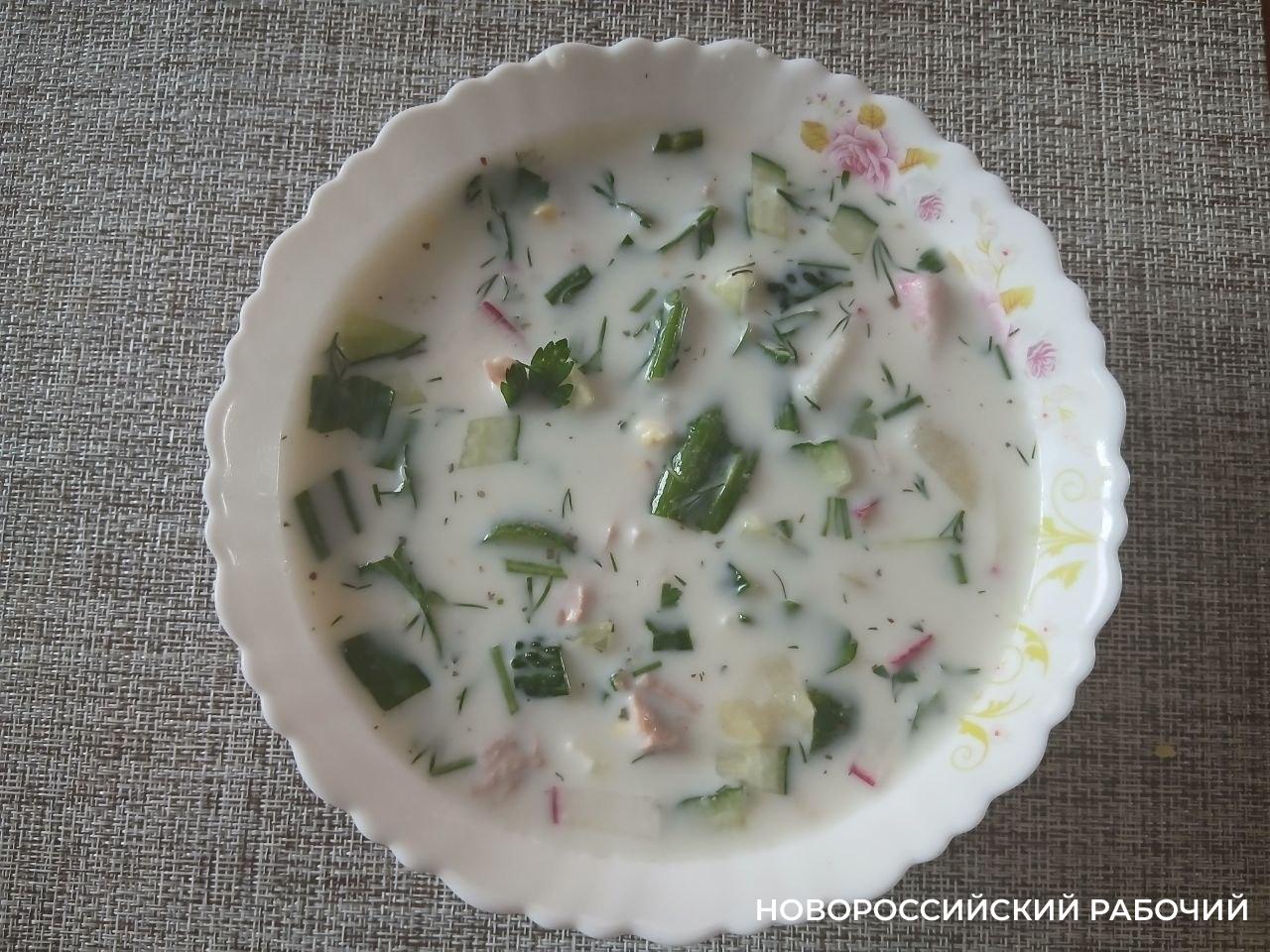 В Новороссийске начался сезон окрошки. Сколько это будет стоить