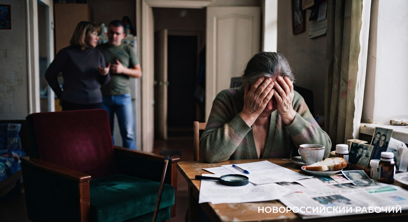 «Дочь обманула и теперь ждет моей смерти, чтобы завладеть квартирой». Исповедь инвалида из Новороссийска