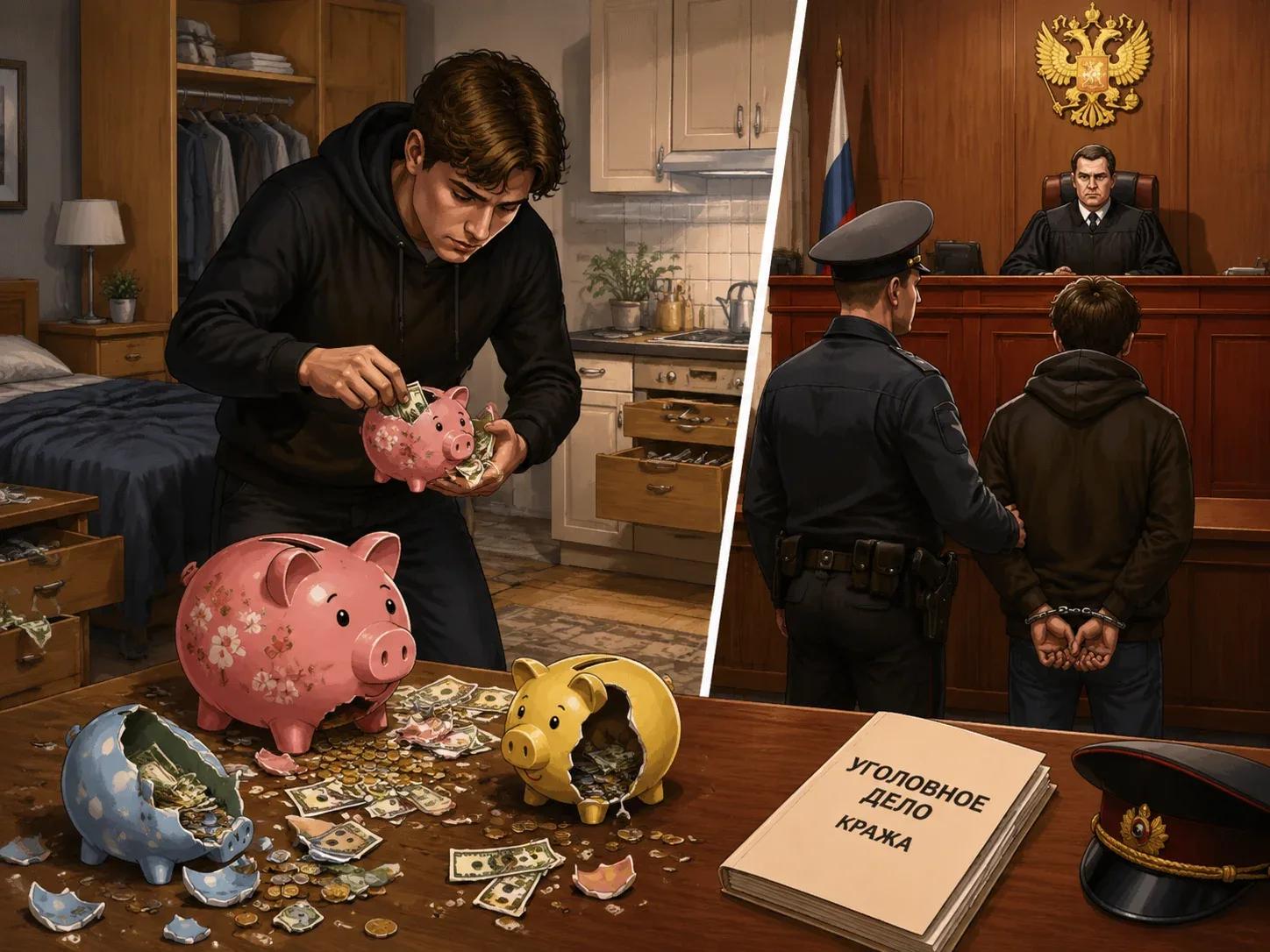 Новороссиец опустошил копилки знакомых и проведет лучшие годы в тюрьме