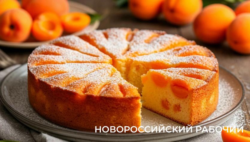 Пирог с абрикосами