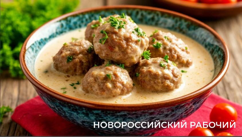 Тефтели в сливочном соусе