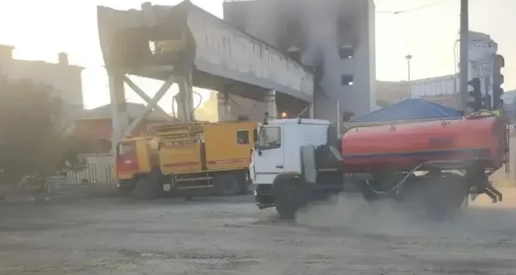 В Новороссийске движение транспорта по улице Магистральной полностью восстановлено