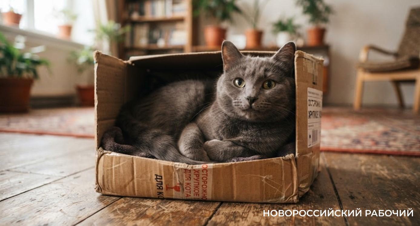 Совет дня на 29 сентября: прежде, чем выбросить кучу коробок, убедитесь, что ни в одной из них нет вашего кота