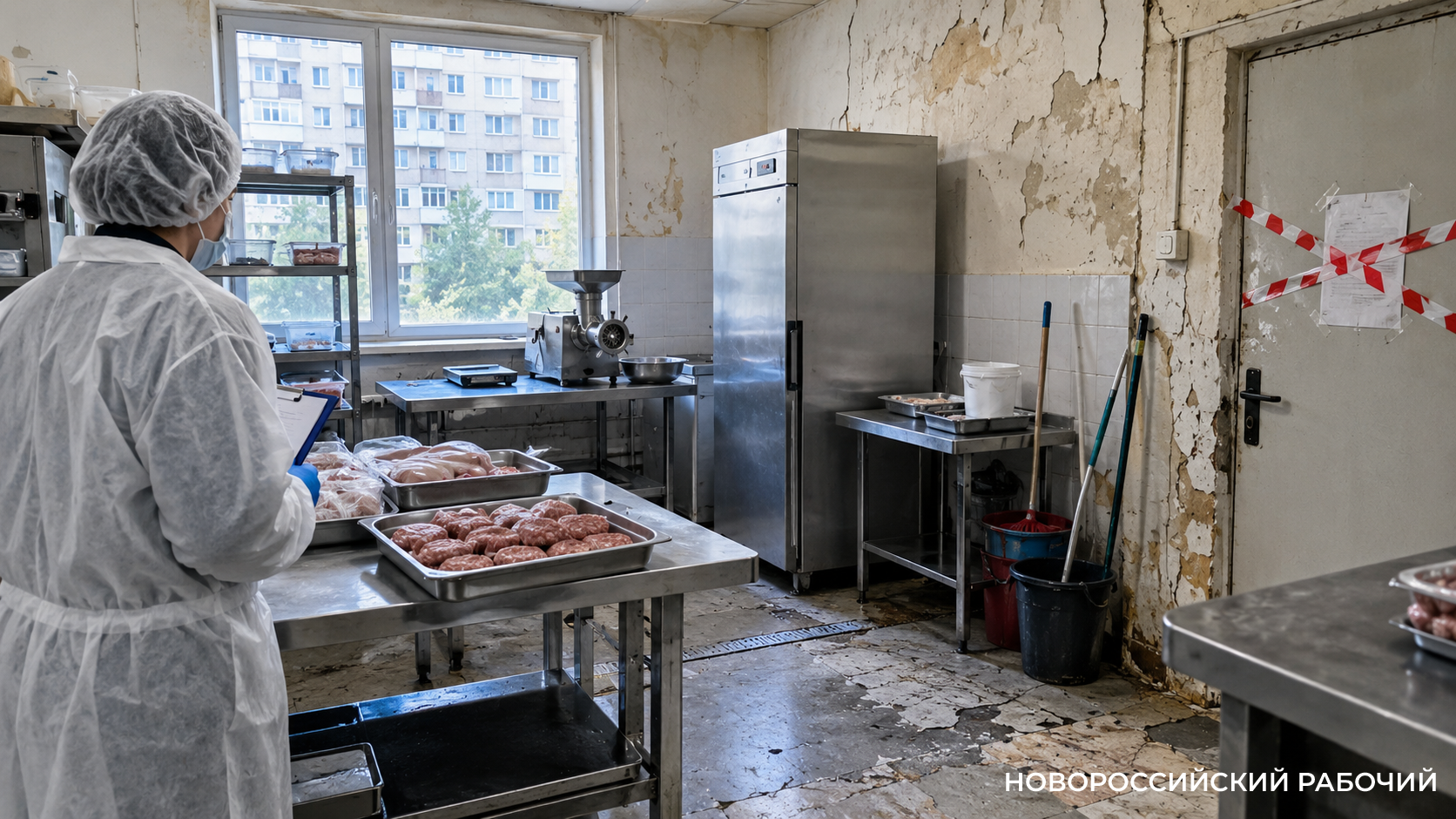 Кишечная инфекция и антисанитария: в Новороссийске приостановили работу мясного цеха