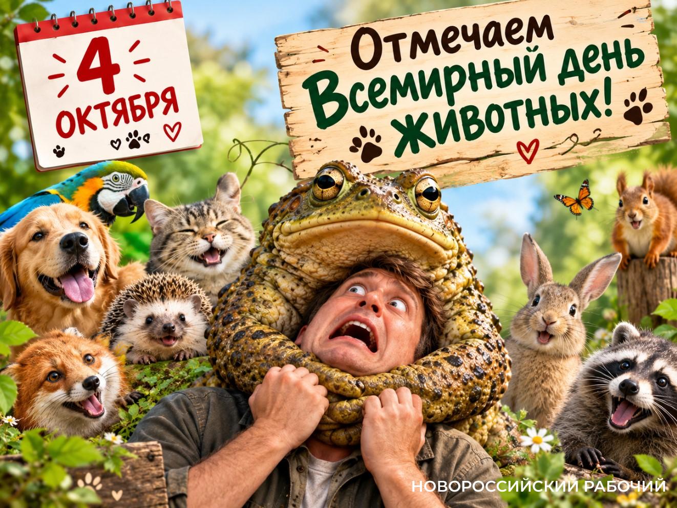 4 октября Всемирный день животных